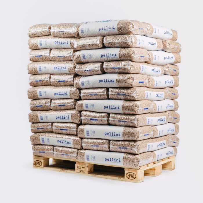 Pellets Pellini EN+ A1 – Palete de 66 sacos de 10 kg